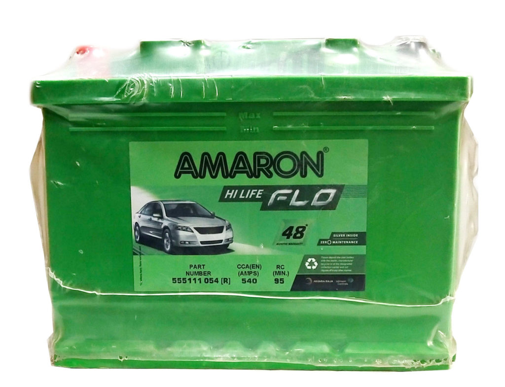 AMARON DIN55 – PREMIUM 55AH EFB/STARTER BATTERY FOR MODERN VEHICLES